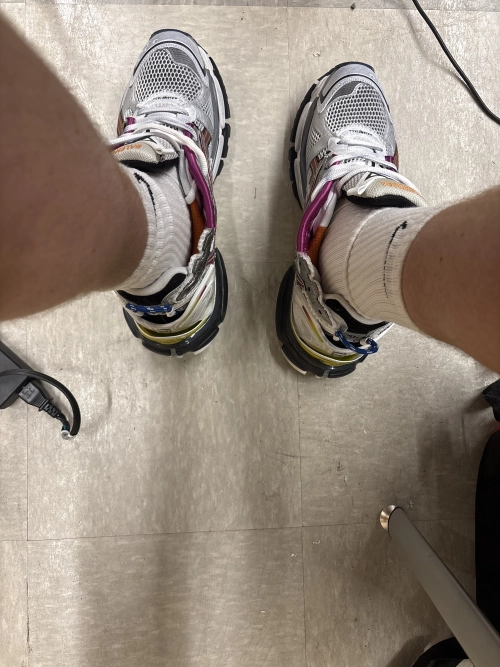 PK God Batch Balenciaga Runner Silver Purple reviewed by