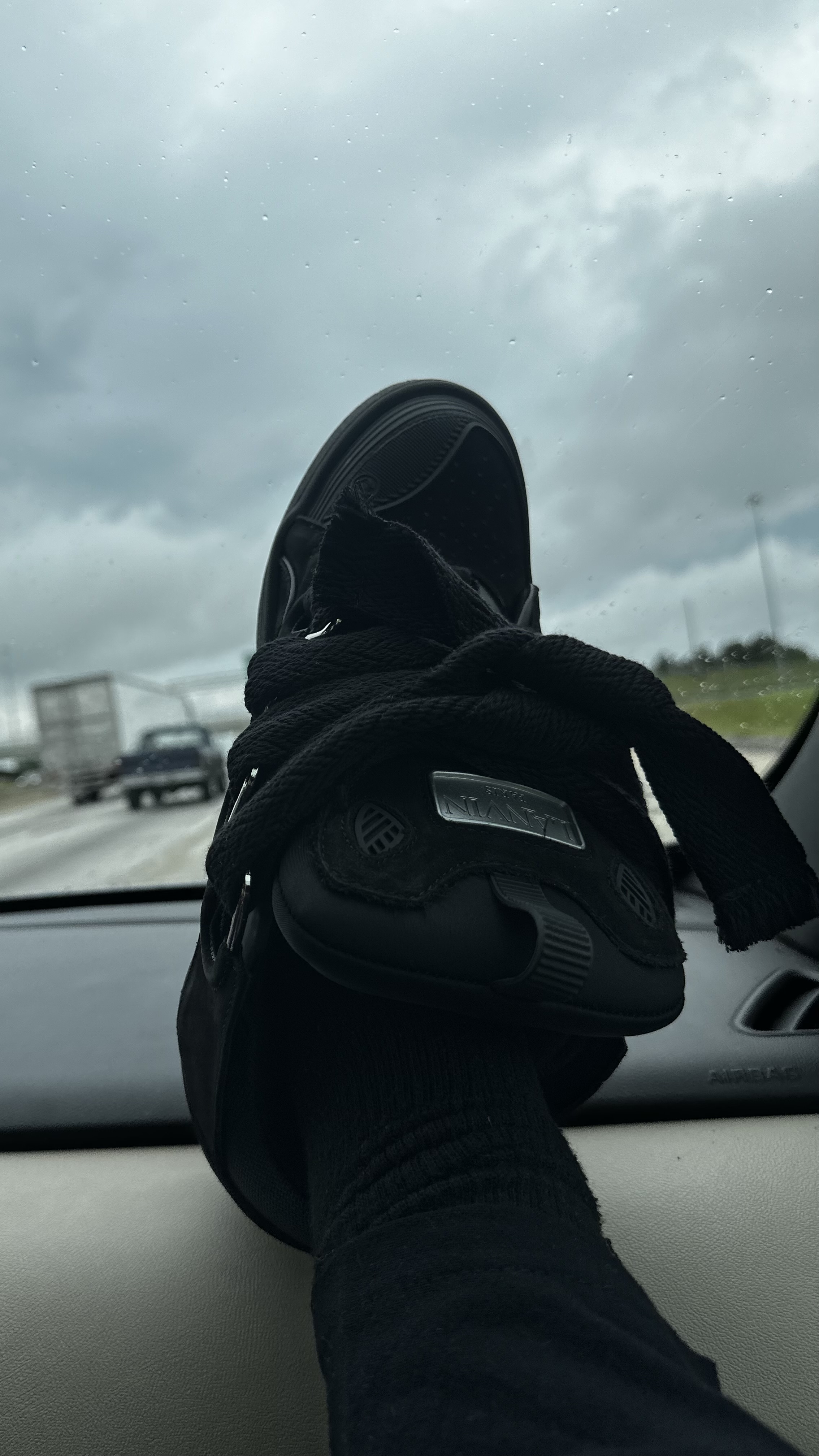  Lanvin Leather Curb All Black review 🥷er 01