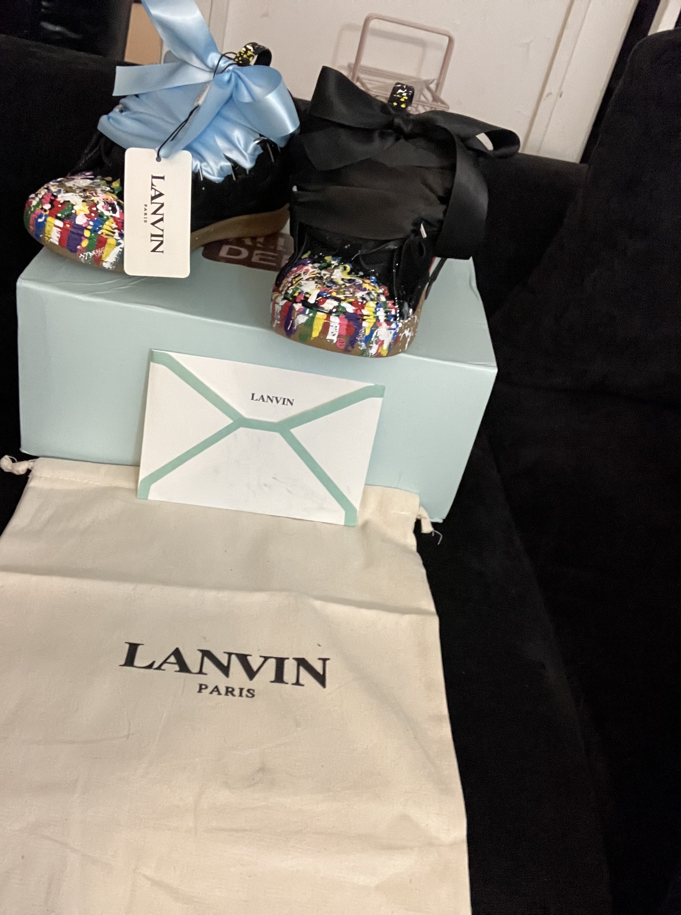 Lanvin Leather Curb Sneaker Gallery Dept review 1