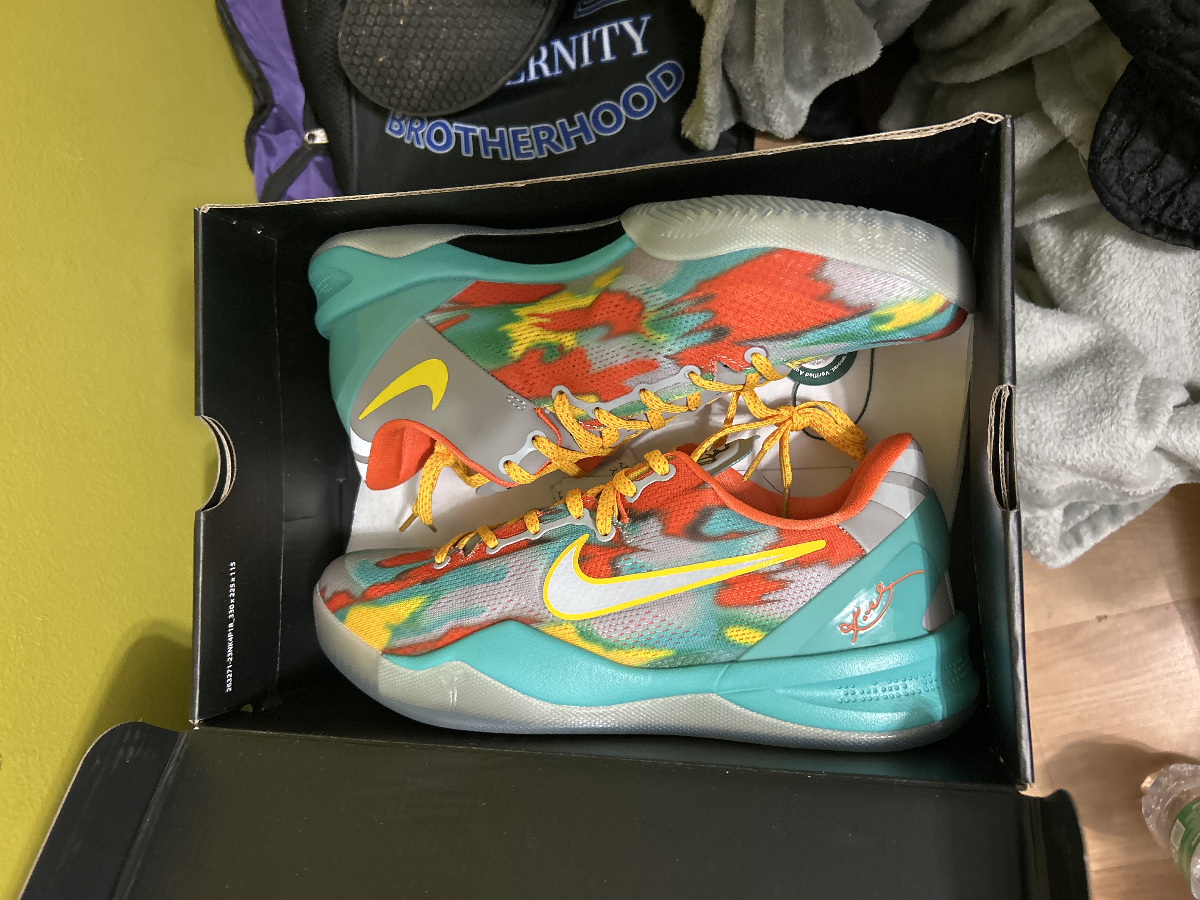 NIKE Kobe 8 System GC Venice Beach 555286-002 review Jaiden 00