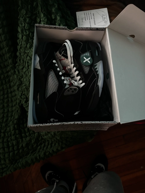 PK God Batch Air Jordan 5 Retro OG Black Metallic Reimagined HF3975-001 reviewed by