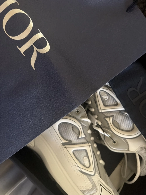 PK God Batch Dior B30 Countdown Sneaker Gray White reviewed by