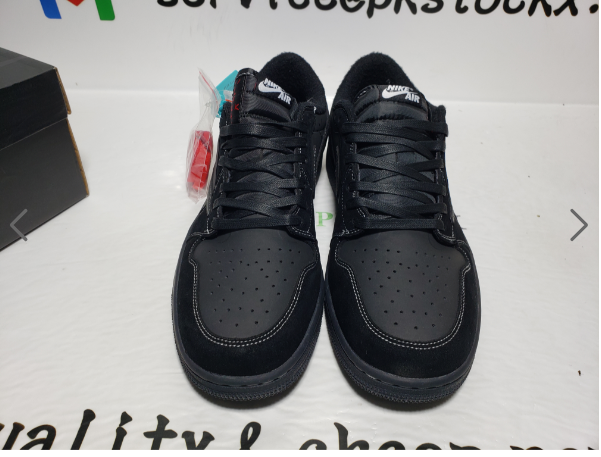 【Flash Sale】Air Jordan 1 Retro Low OG SP Travis Scott Black Phantom DM7866-001 review J 02