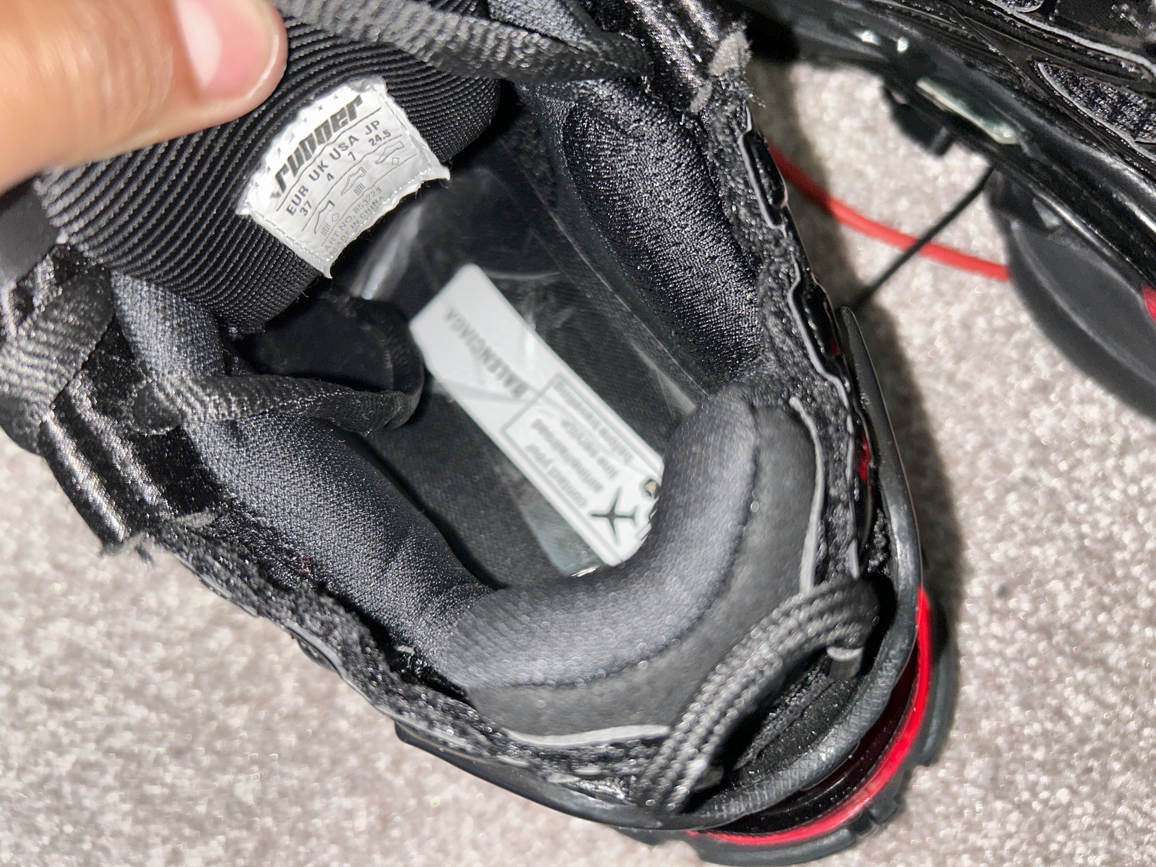 PK God Batch Balenciaga Runner Black LED review Unknown 04