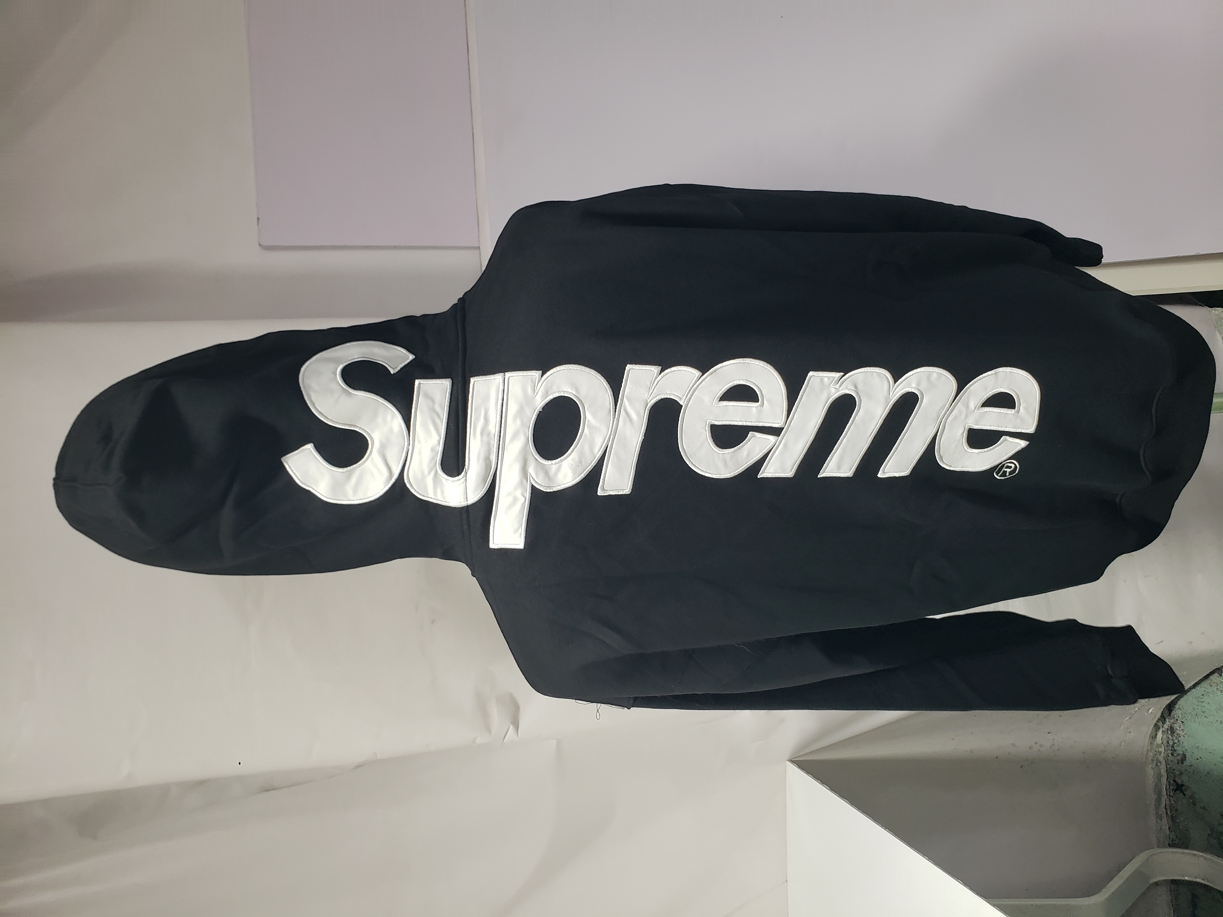 Supreme Satin Appliqué Tracksuit Black review Daniellys Gonzalez 00