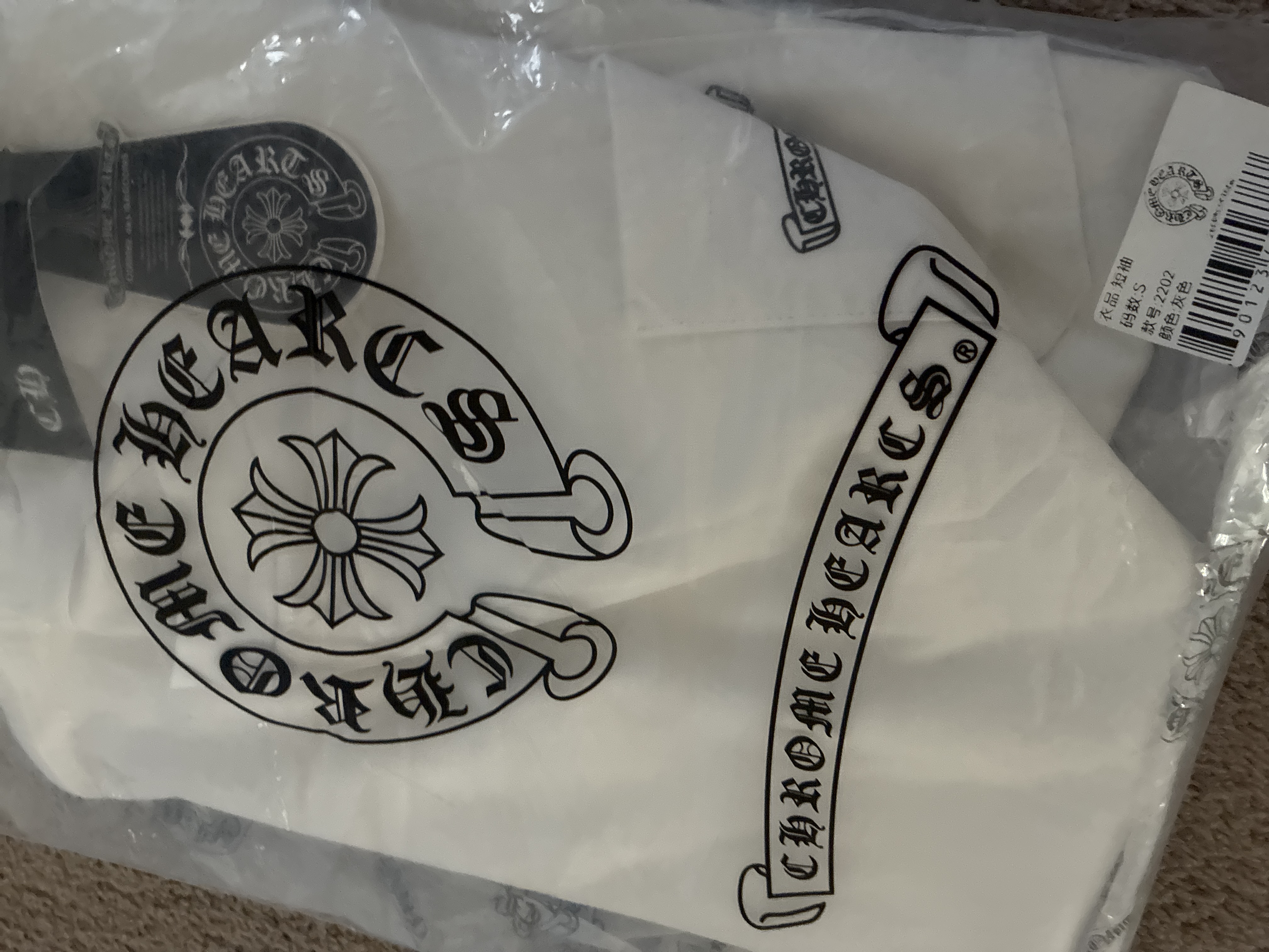 Chrome Hearts Multi Color Cross T-shirt White review .