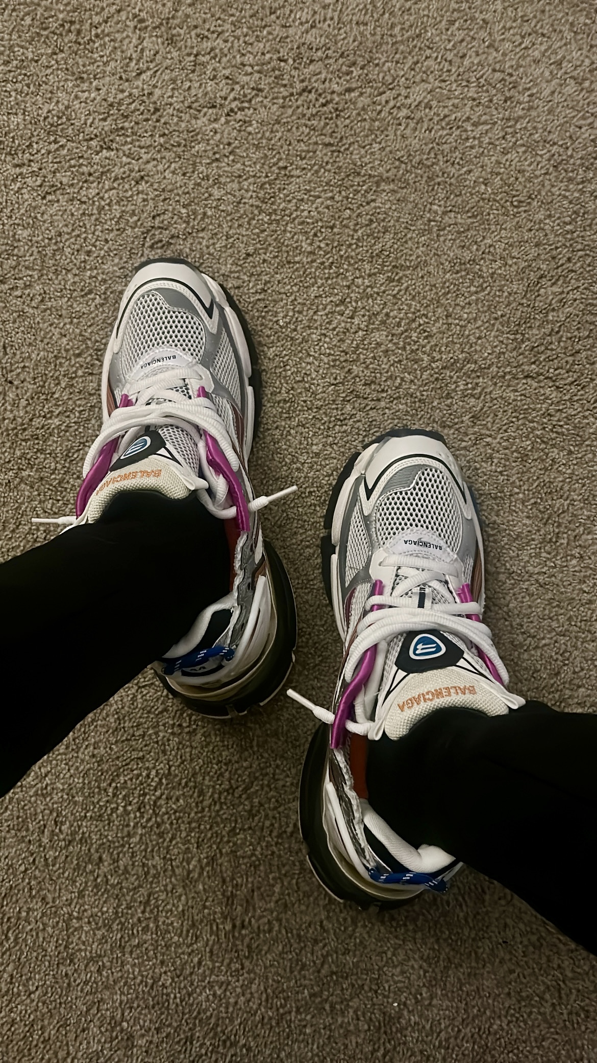 PK God Batch Balenciaga Runner Sneaker Color Orange Powder 772767 W3RBW 9168 review Joseph 01
