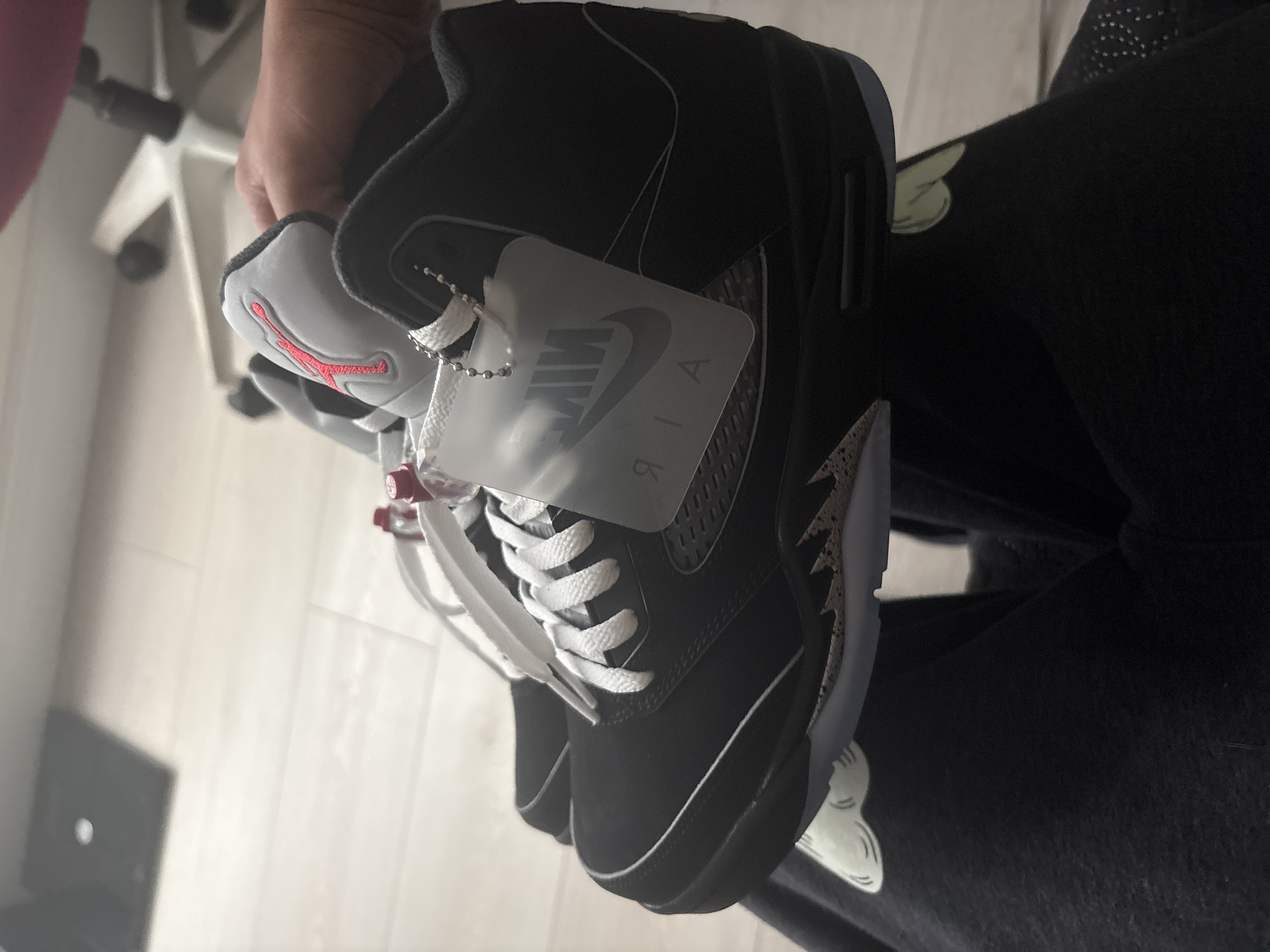 PK God Batch Air Jordan 5 Retro OG Black Metallic Reimagined HF3975-001 review 12345 00