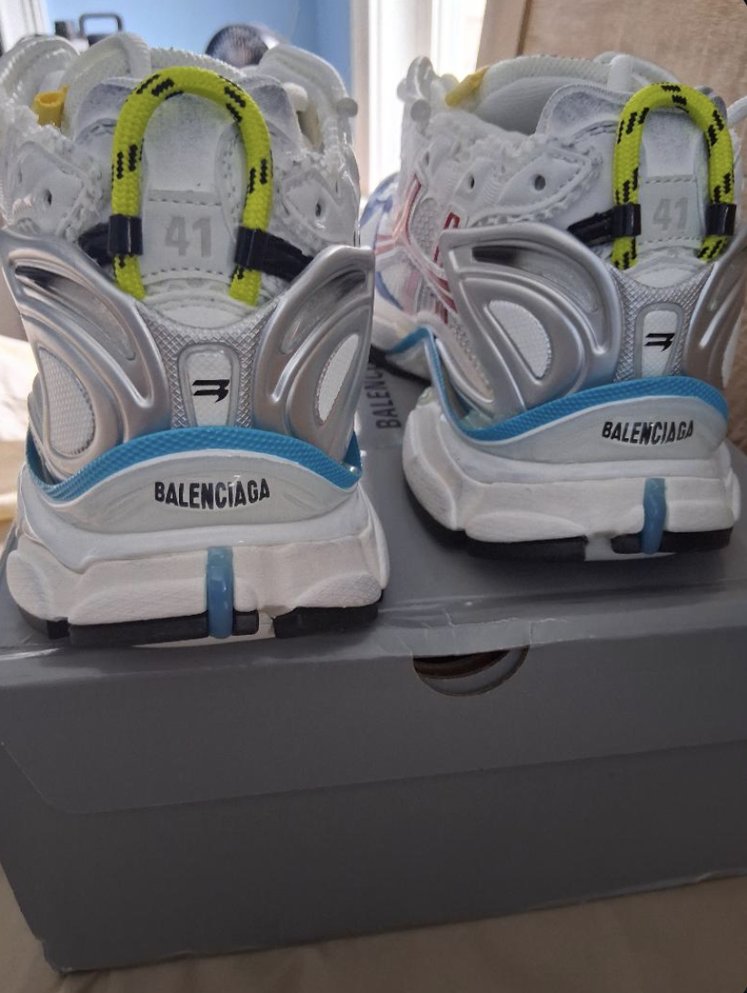 PK God Batch Balenciaga Runner Sneaker 'White Multi-Color' 772774 W3RBW 9645  review naamee 01