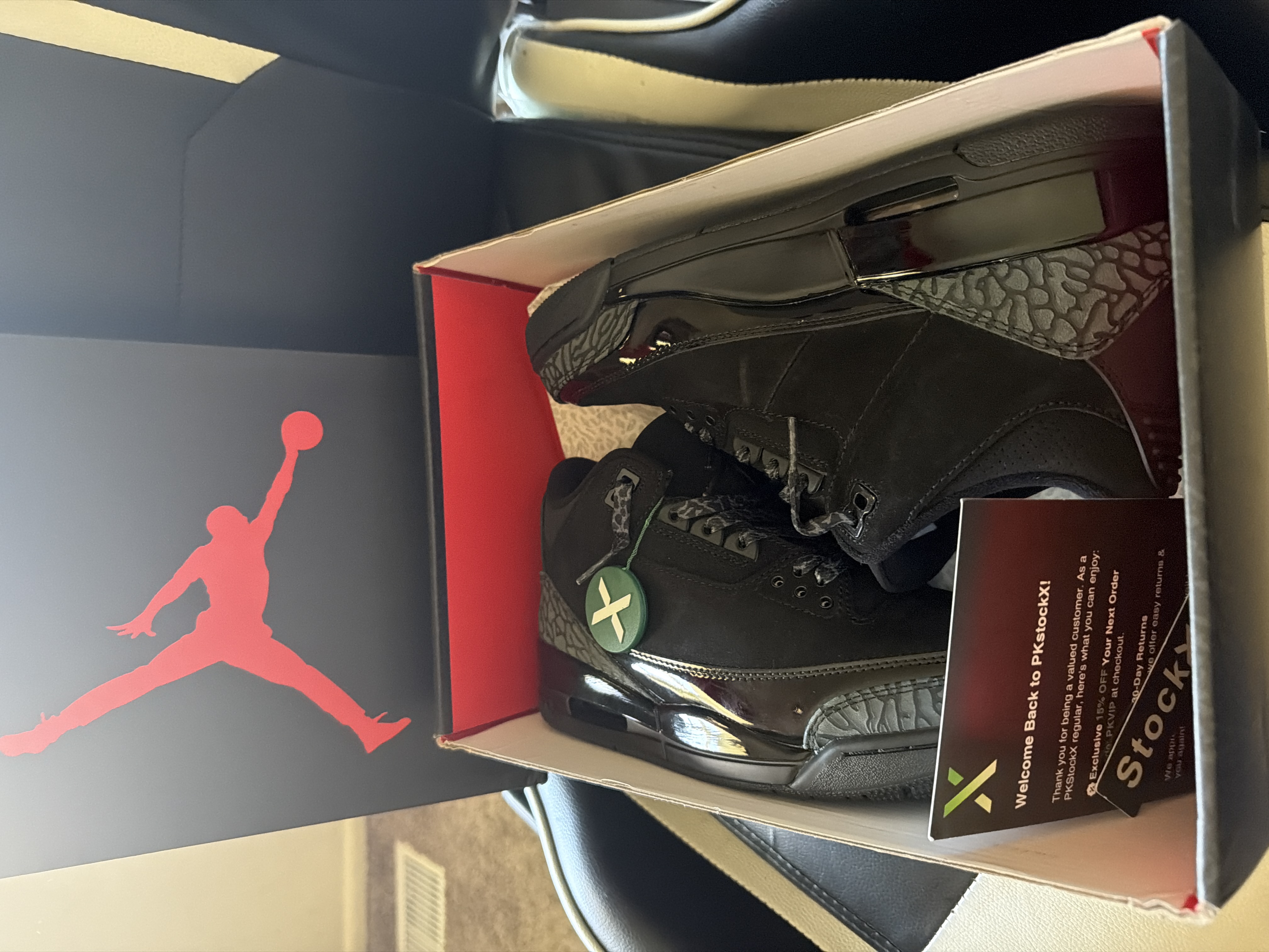 Air Jordan 3 Retro 'Black Cat' CT8532-001  review Fabricio 00
