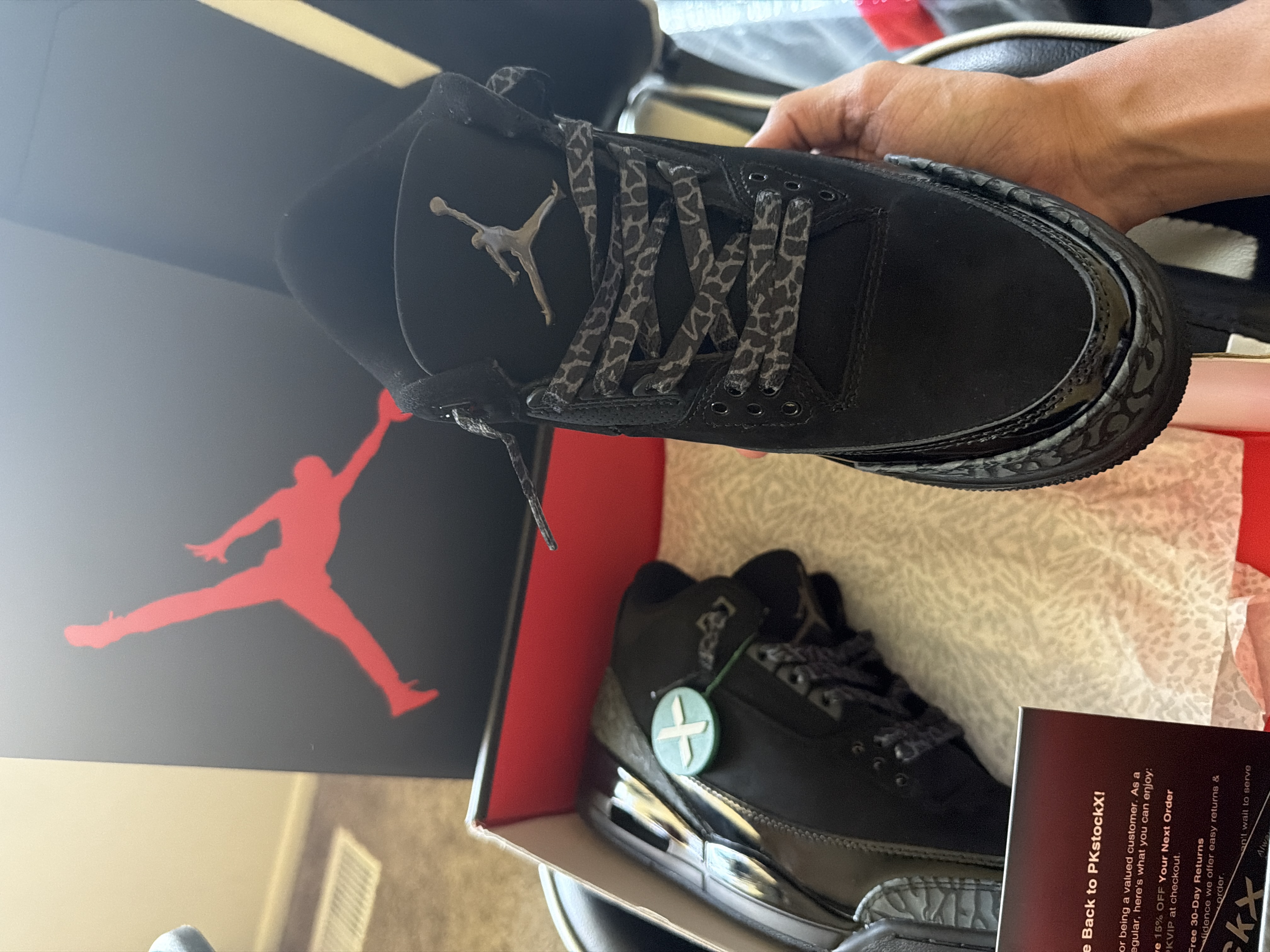Air Jordan 3 Retro 'Black Cat' CT8532-001  review Fabricio 01