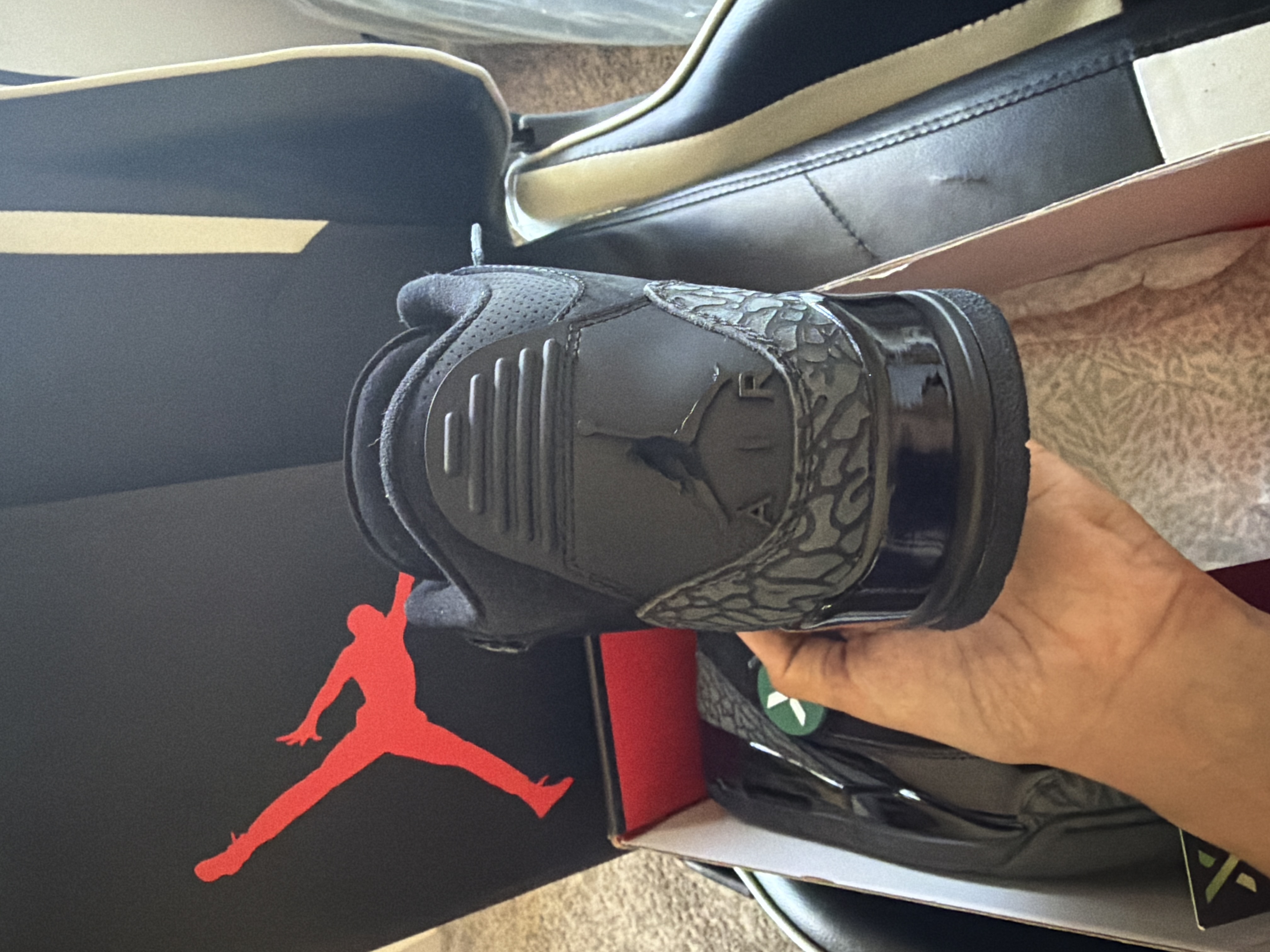 Air Jordan 3 Retro 'Black Cat' CT8532-001  review Fabricio 05