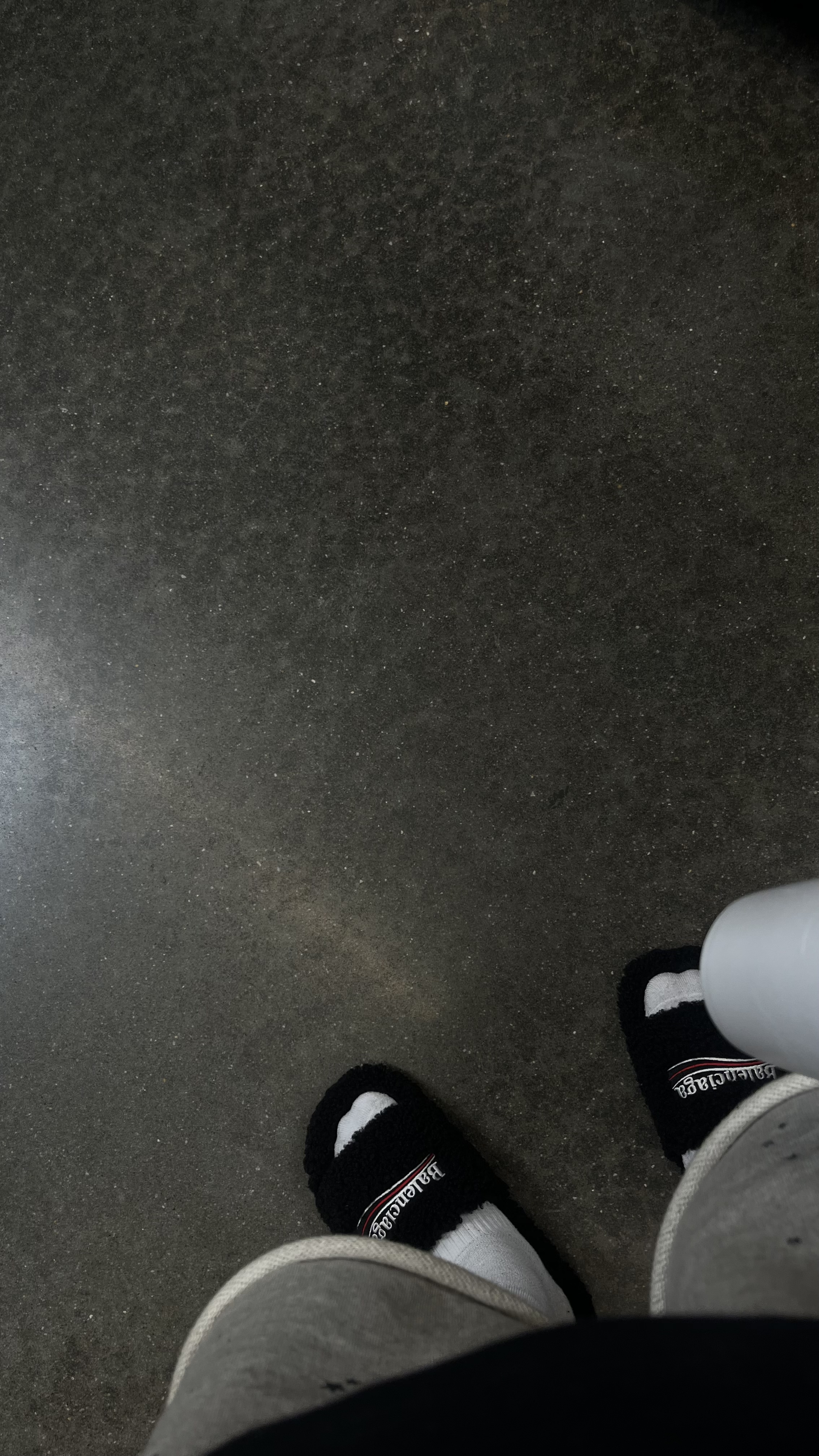 Balenciaga Furry Slides Black Label review Alek