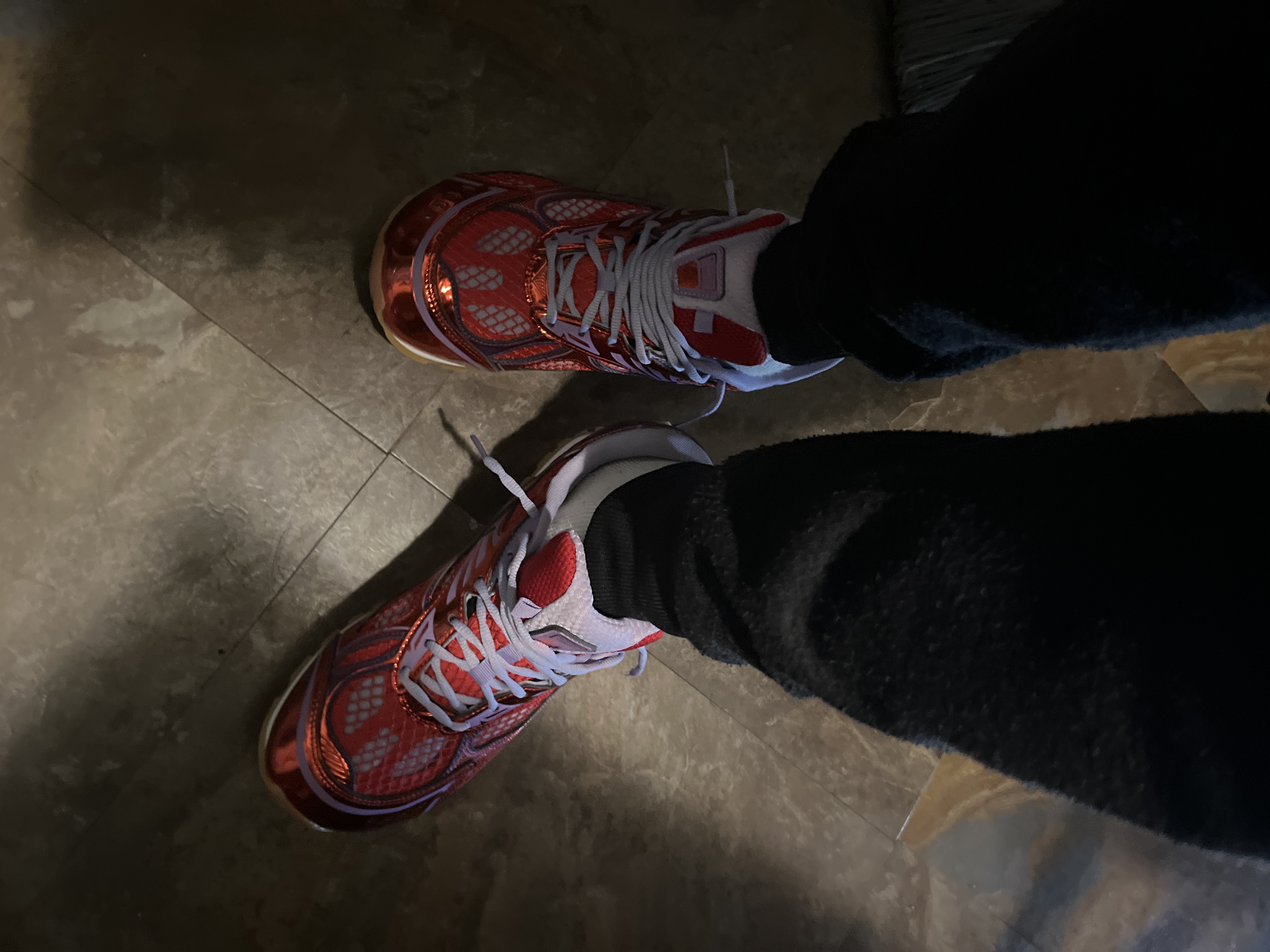 PK God Batch Bottega Veneta Orbit Sneaker Red review No name