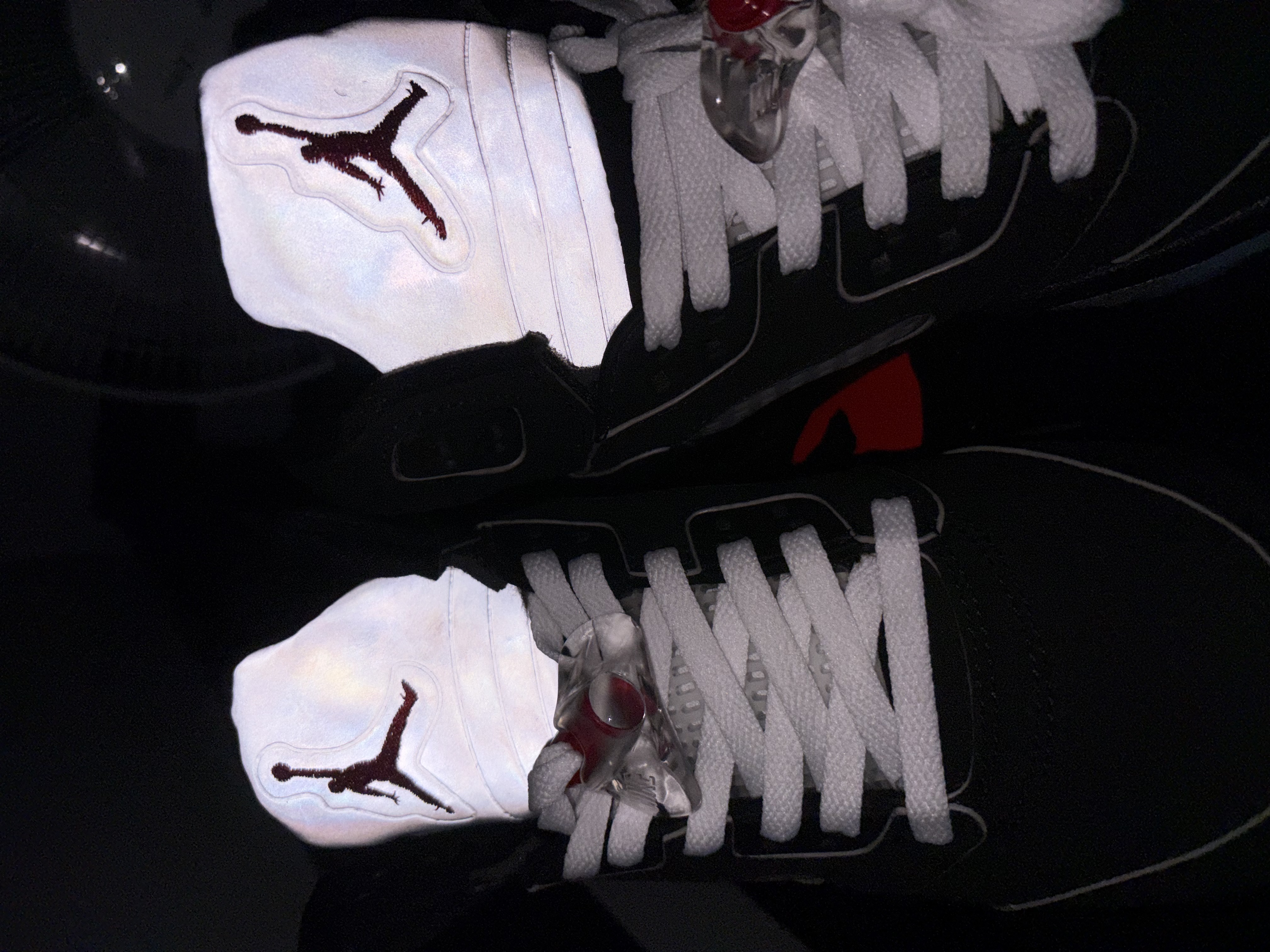 PK God Batch Air Jordan 5 Retro OG Black Metallic Reimagined HF3975-001 review aaron