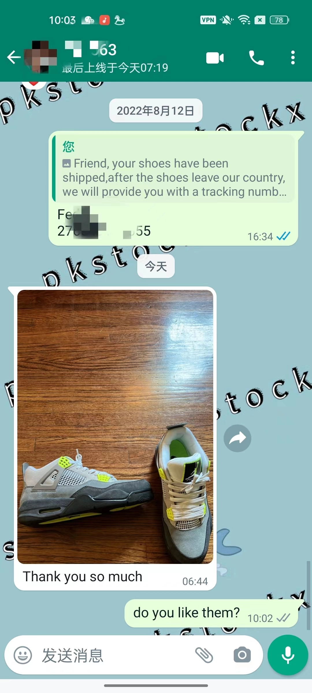 Review for Air Jordan 4 Retro SE“Neon” CT5342-007 from pkstockx customer💕