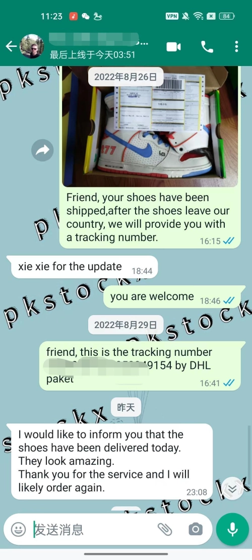 Review for PK God Batch Nike Dunk SB High Pro Ishod Wair x Magnus Walker DH7683-100 from pkstockx customer💕