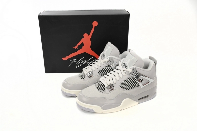 Unboxing/review best Air Jordan 4 WMNS Frozen Moments reps from reps shoes website