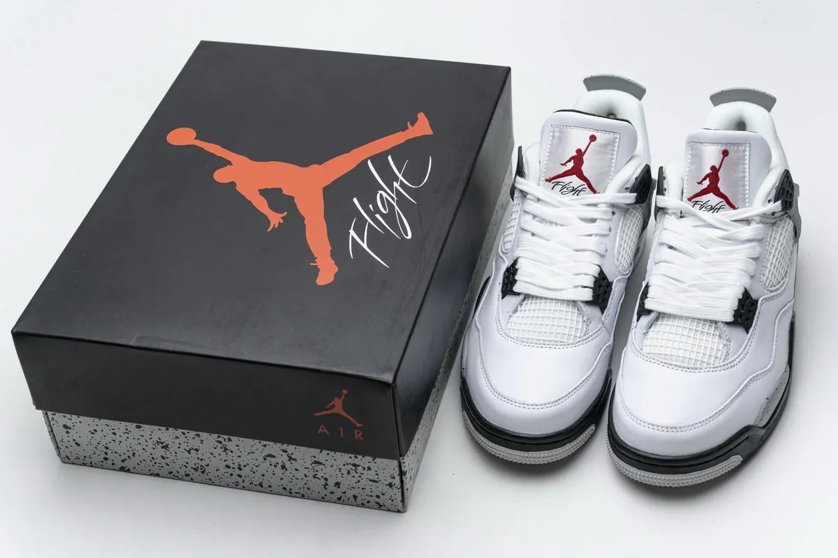 Feedback For PK God Batch Air Jordan 4 Retro White Cement (2016) 840606-192 From PkStockX Customers