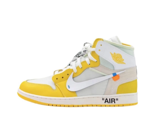 Where to buy Air Jordan 1 Retro High Off-White Canary Yellow