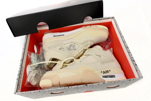 Feedback For PK God Batch Air Jordan 4 Retro Off-White Sail (W) CV9388-100 From PkStockX Customers