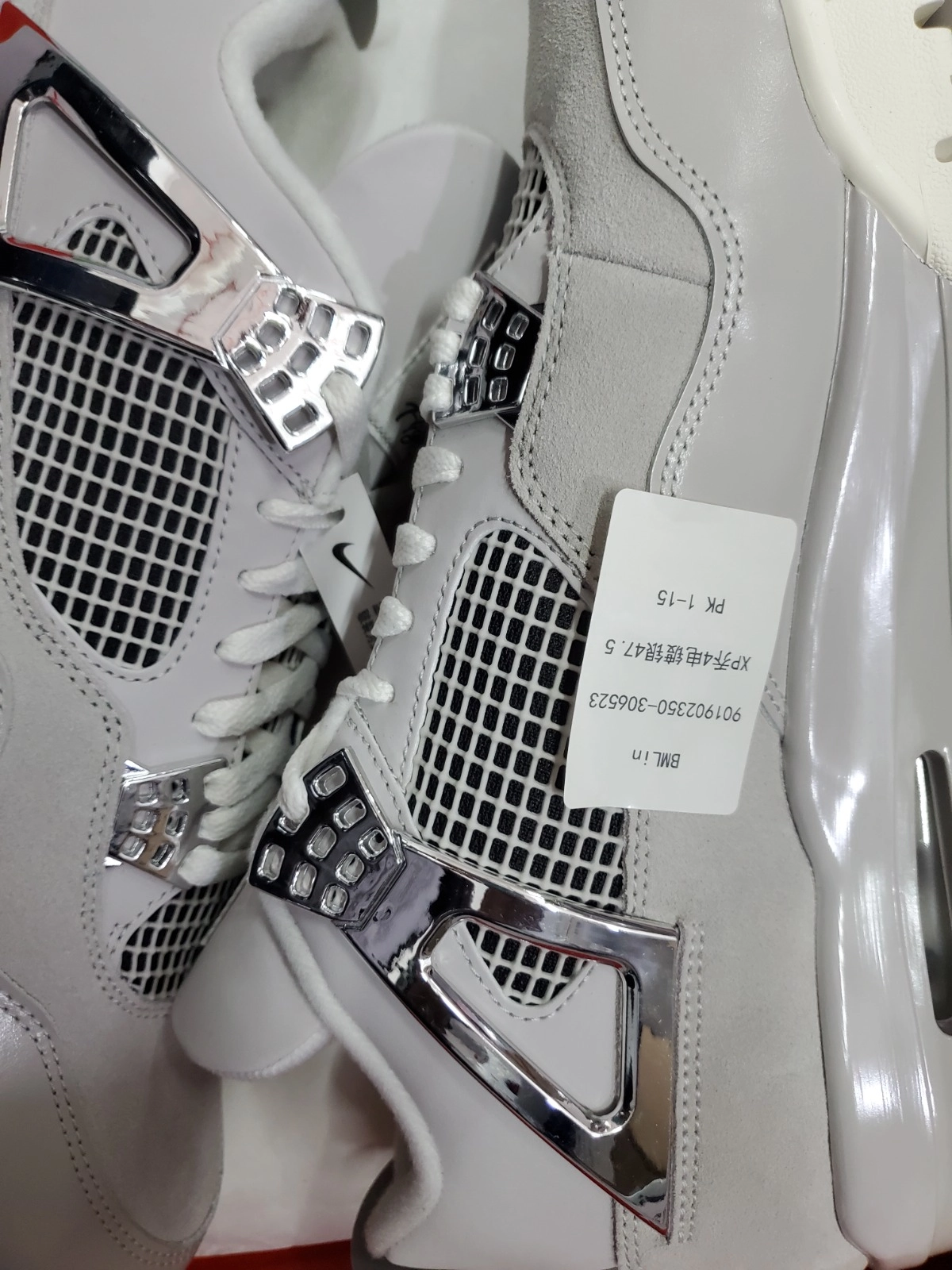 PkStockX Shipping-Air Jordan 4 WMNS Frozen Moments