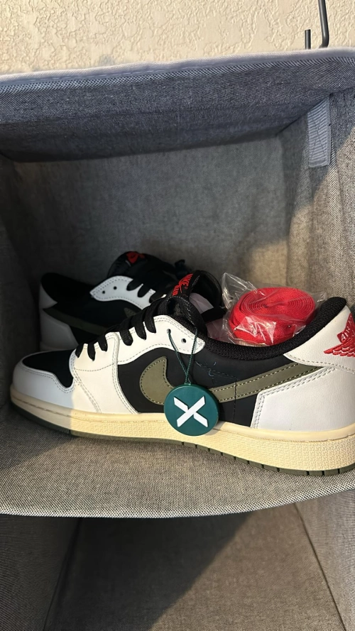 Feedback For 【$79 Free Shipping】 Air Jordan 1 Retro Low OG SP Travis Scott Olive (W) DZ4137-106 From PkStockX Customers