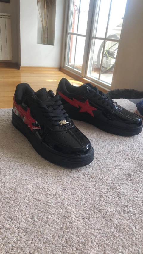 Feedback For PK God Batch A Bathing Ape Bape Sta Low Shark Black 1H30-191-012-BLK From PkStockX Customers