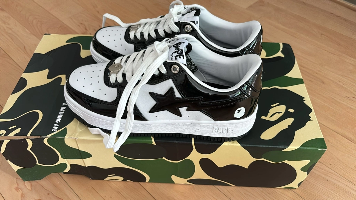 Feedback For A Bathing Ape Bape Sta Low Black whit e 1G70-109-0001 From PkStockX Customers