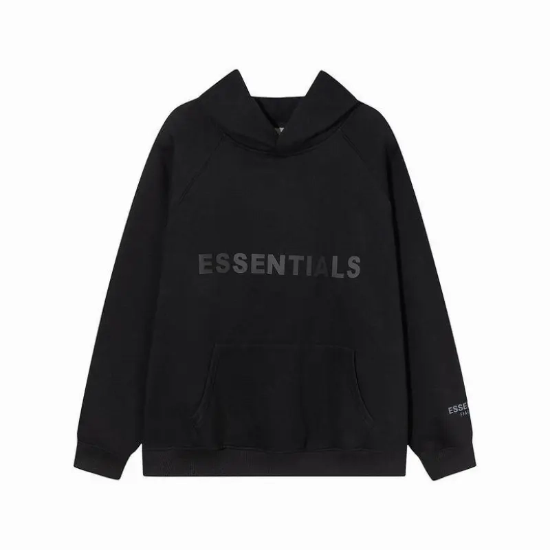 Feedback For Fear Of God Essentials Pullover Hoodie Applique Logo Black  From PkStockX Customers