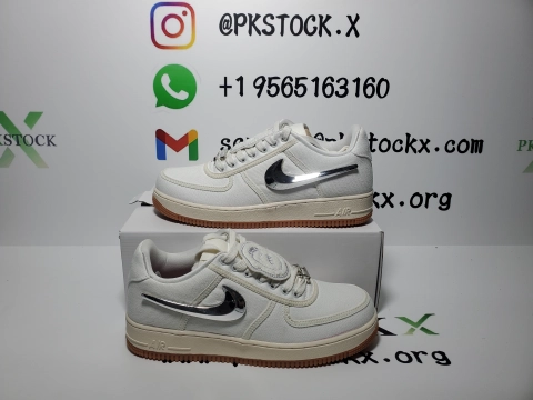 Feedback For PK God Batch Nike Air Force 1 Low Travis Scott Sail AQ4211-101 From PkStockX Customers