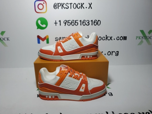 Feedback For PK God Batch LOUIS VUITTON 20ss Trainer Orange From PkStockX Customers