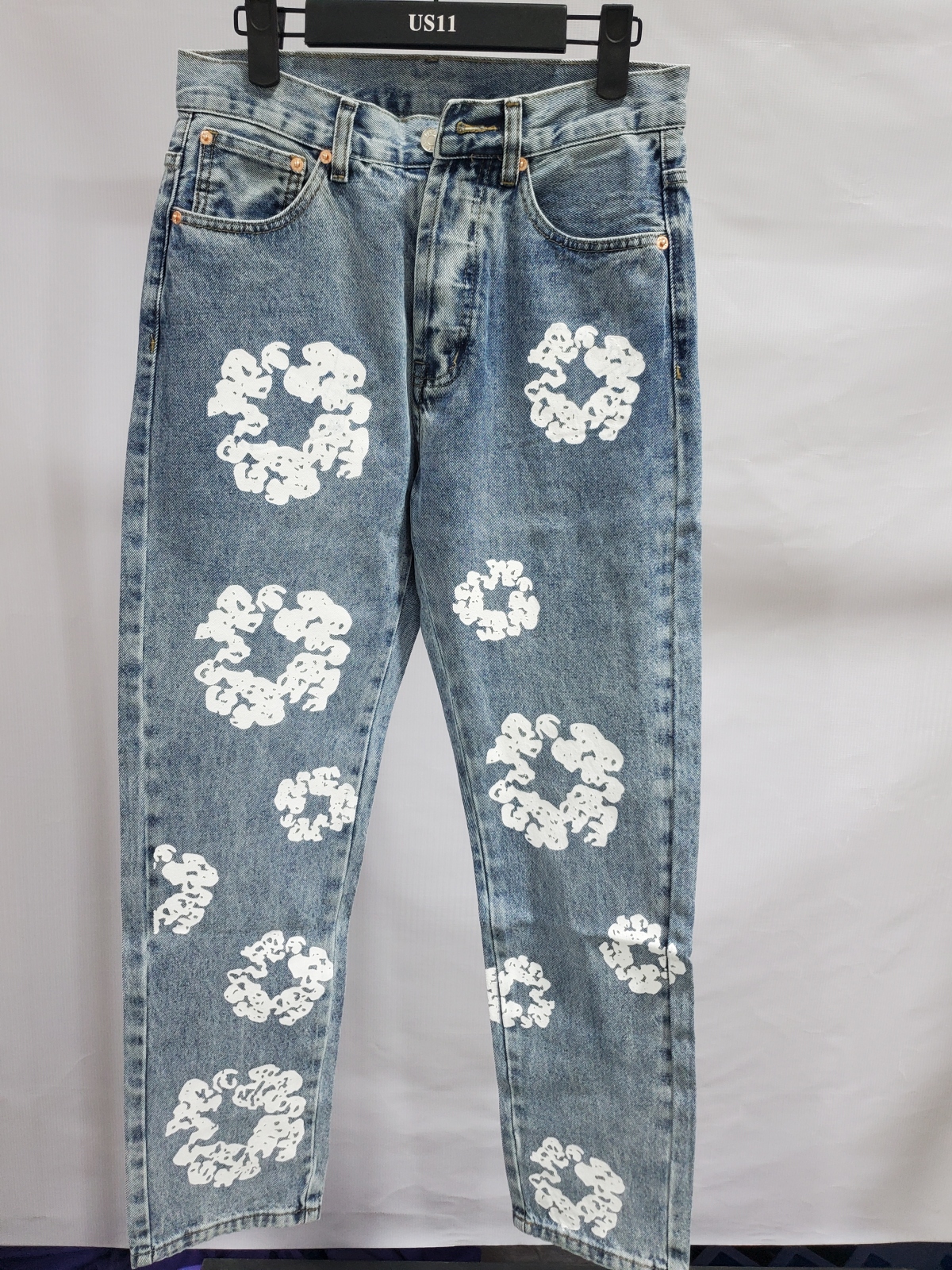 Feedback For DENIM TEARS THE COTTON WREATH JEAN LIGHT WASH From PkStockX Customers