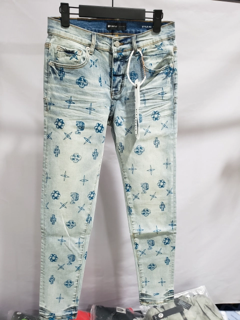 QC Photos For Purple Brand Fashion MenJeans 9063
