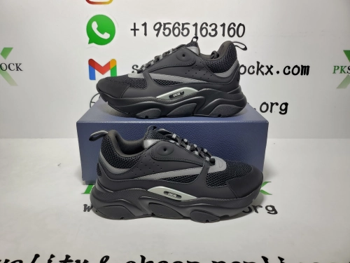 QC Photos For PK God Batch Dior B22 Black Silver 3SN231ZNG_H969