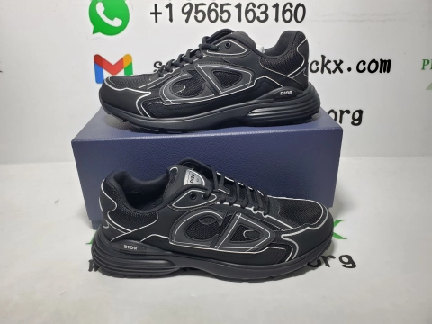 QC Photos For PK God Batch Dior Light Grey 'B30' Sneakers New Reflective 3SN27ZIR-16536