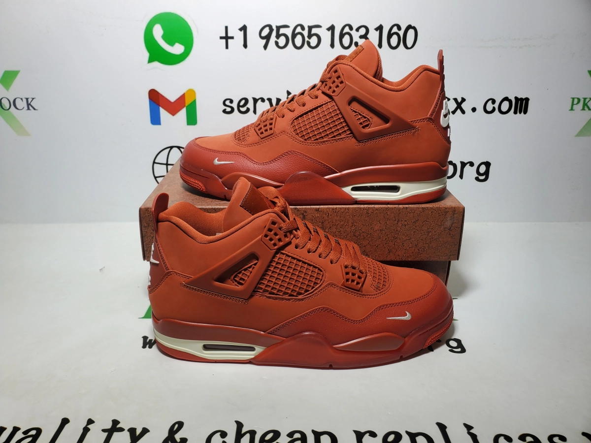 QC Photos For PK God Batch Air Jordan 4 Retro OG SP Nigel Sylvester Brick by Brick HF4340-800