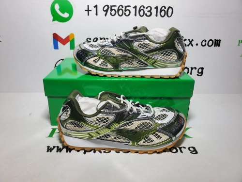 QC Photos For PK God Batch PK God Batch Bottega Veneta Orbit Sneaker Olive Green