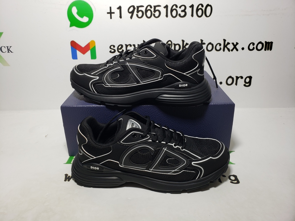 QC Photos For PK God Batch Dior Light Grey 'B30' Sneakers New Reflective