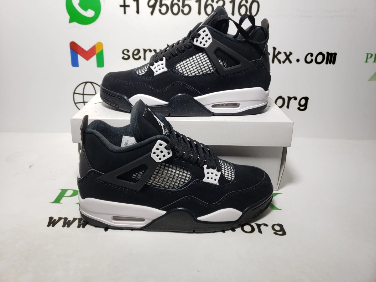QC Photos For PK God Batch Air Jordan 4 White Thunder FQ8138-001