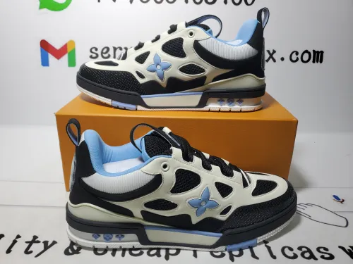 PK God Batch Louis Vuitton LV Skate Blue