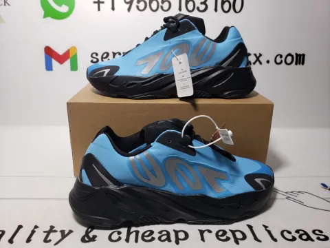 PK God Batch adidas Yeezy Boost 700 MNVN Bright Cyan GZ3079