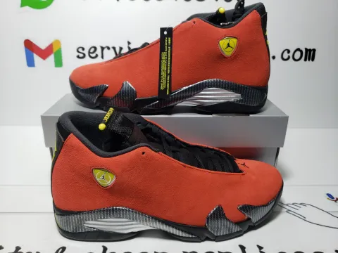 PK God Batch Air Jordan 14 Retro Ferrari
