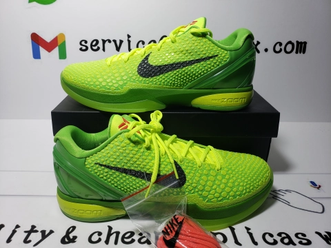 Nike Kobe 6 Protro Grinch CW2190-300