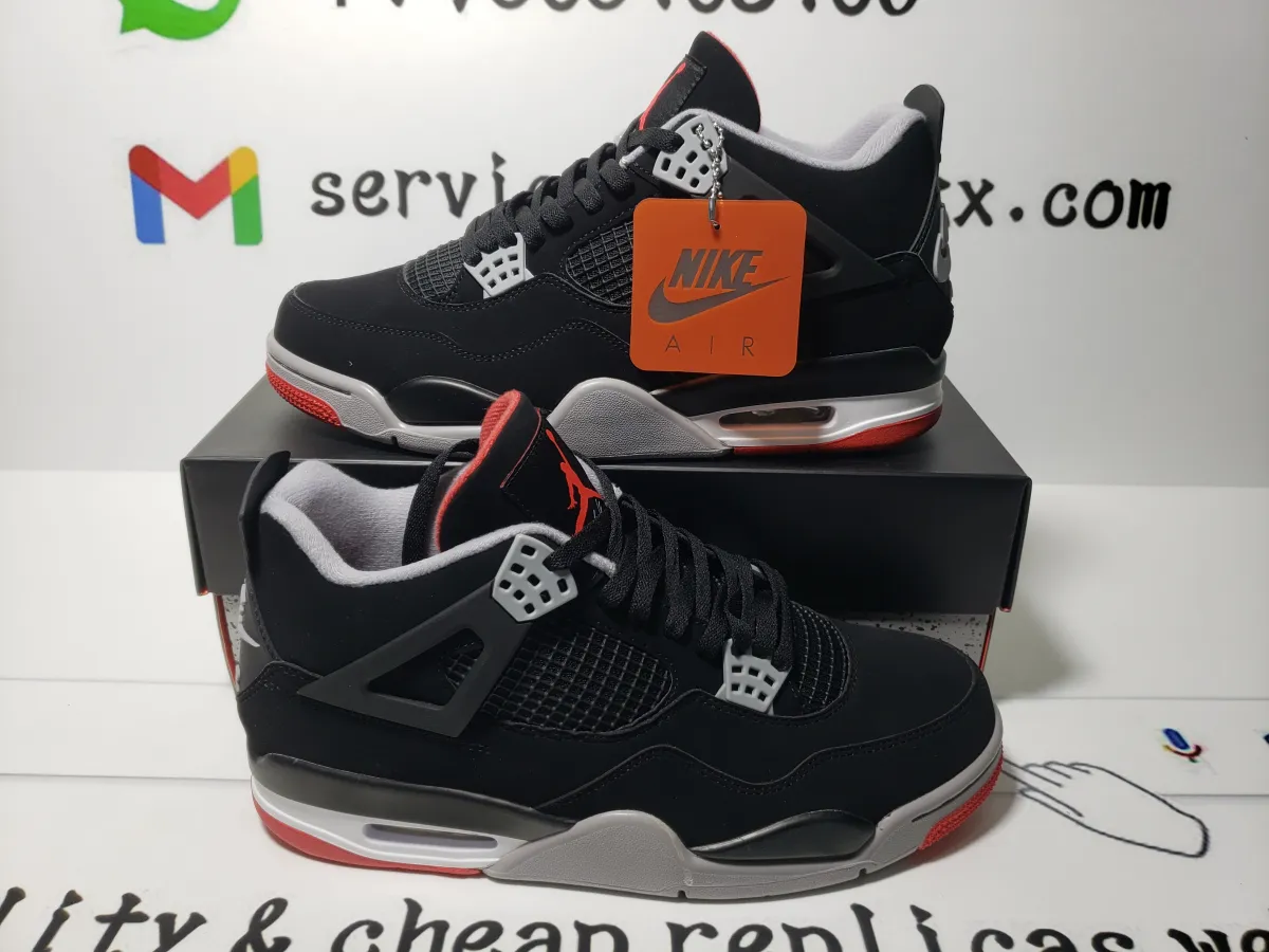 PK God Batch Air Jordan 4 Red Thunder CT8527-016