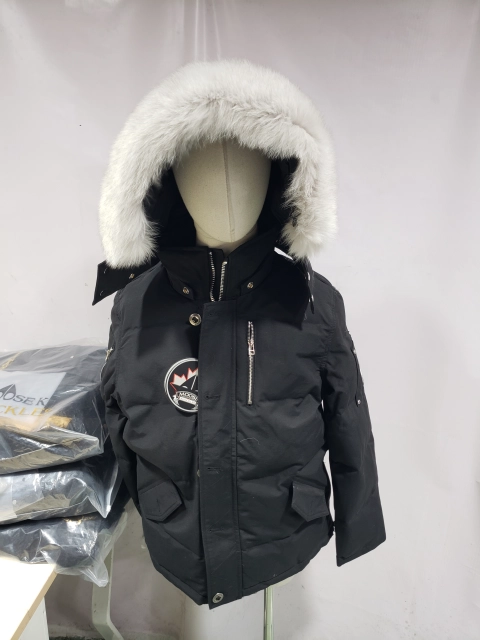 Moose Knuckles ORIGINAL FUR Black/Whites