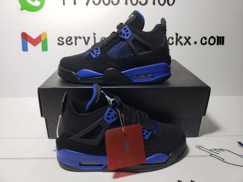 PK God Batch Air Jordan 4 Blue Thunder CT8527-018