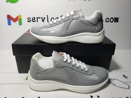 PK God Batch Prada Off-White Gray