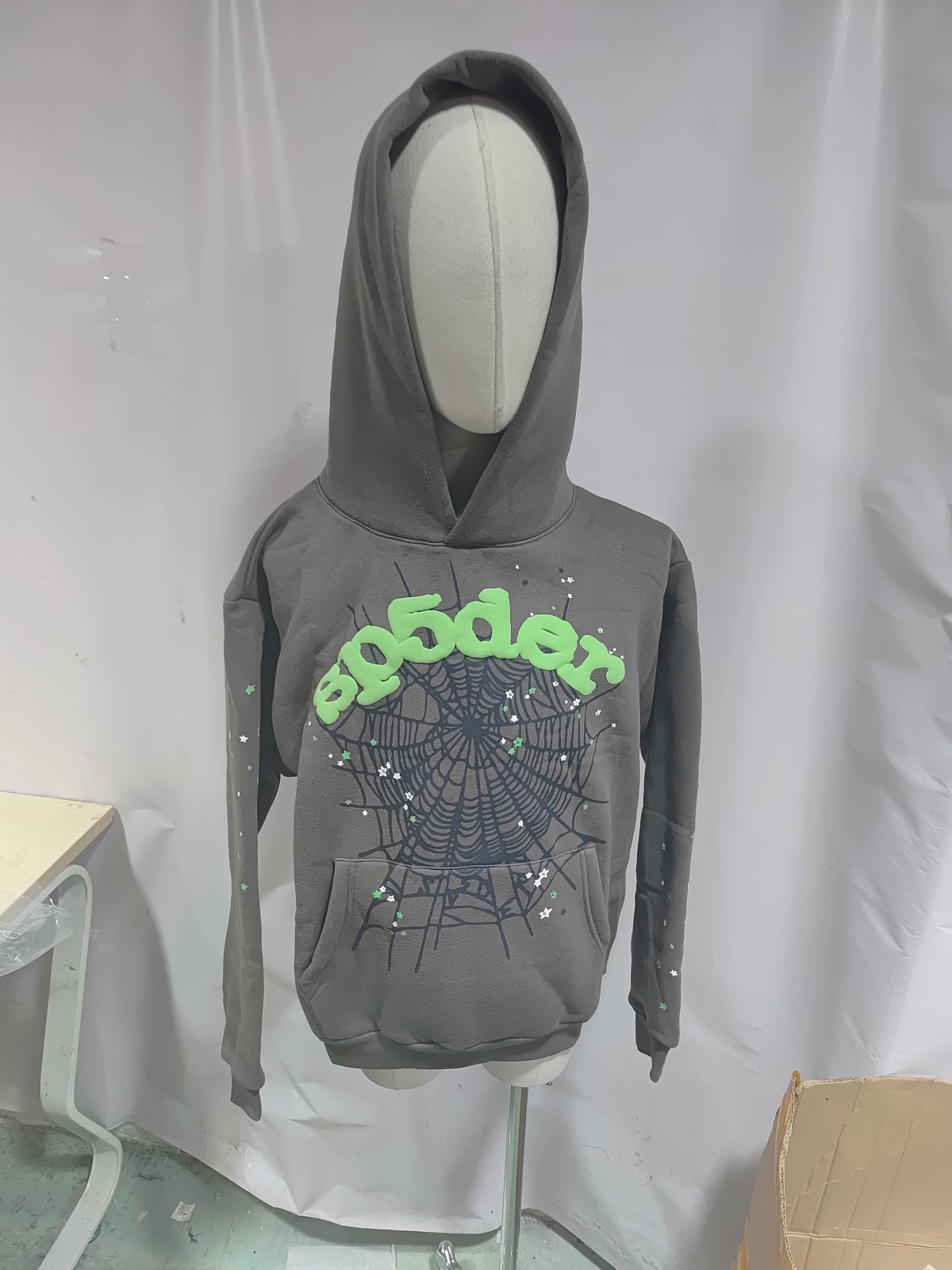 Sp5der Hoodie dark gray