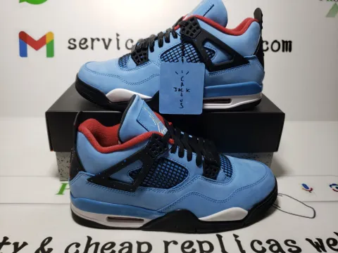 PK God Batch Air Jordan 4 Retro Travis Scott Cactus Jack 308497-406